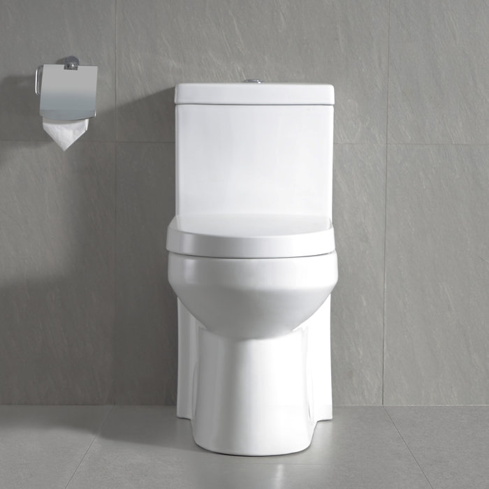DeerValley Liberty DualFlush Elongated OnePiece Toilet (Seat Included